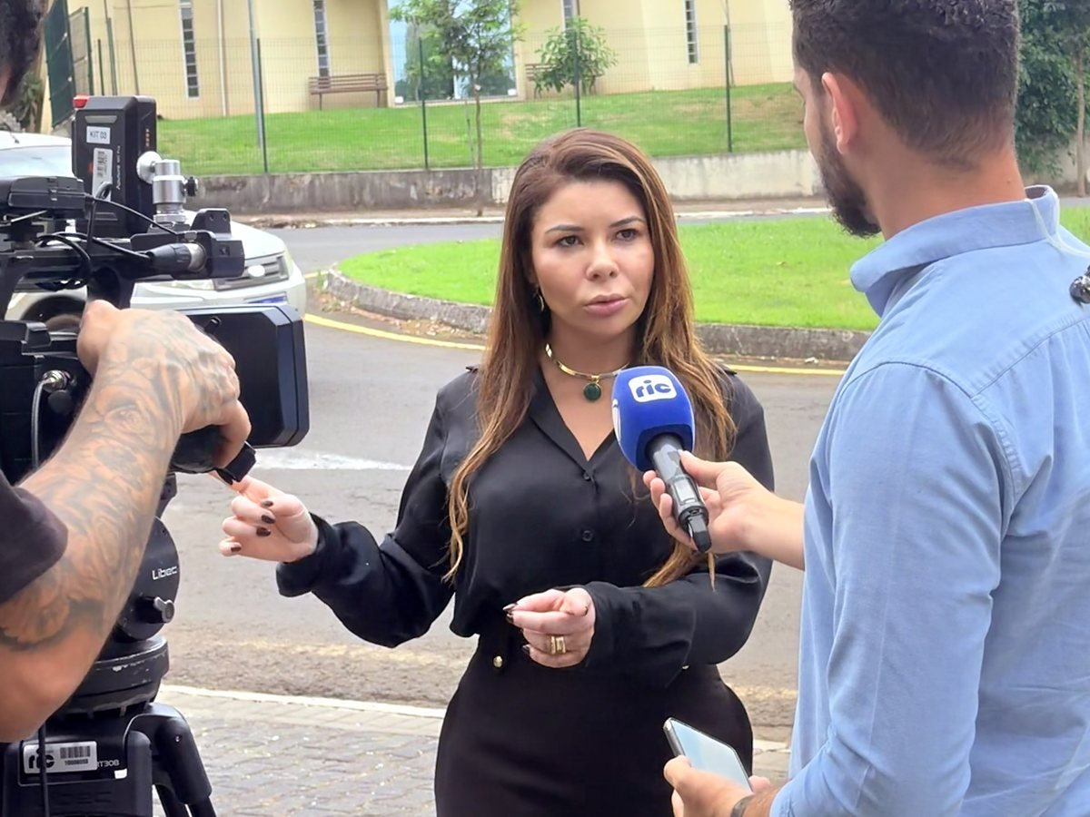 Dra. Aline Capocci em entrevista à RIC sobre investigação criminal em Londrina